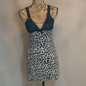 Victoria's Secret Leopard print Chemise